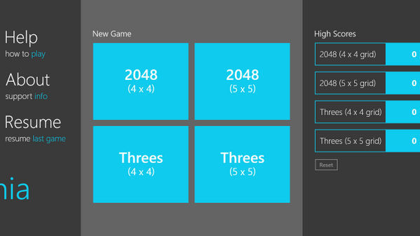 StudioPictureIT's tweet image. New: 2048 Mania 4 Windows 8.1. Addictive &amp;amp; fun! Free download: apps.microsoft.com/windows/app/20… #win8 #winnl #win8dev #Windows8