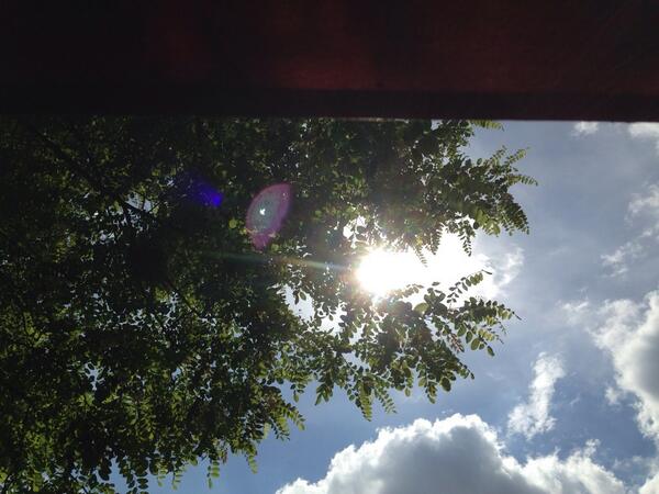 Hurra die Sonne  ist da