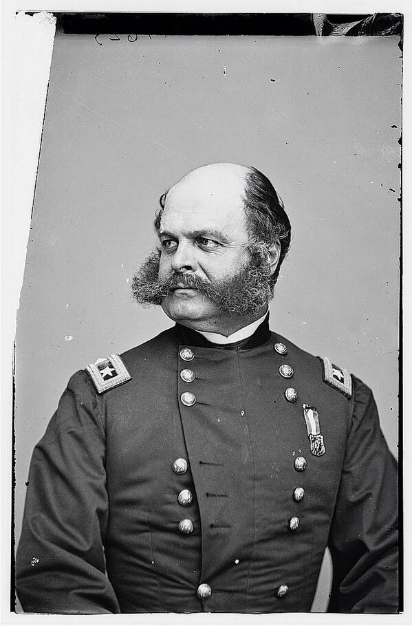 OJMeade's tweet photo. Like this Civil War General. General Burnside http://t.co/xGaQjSZ4pR