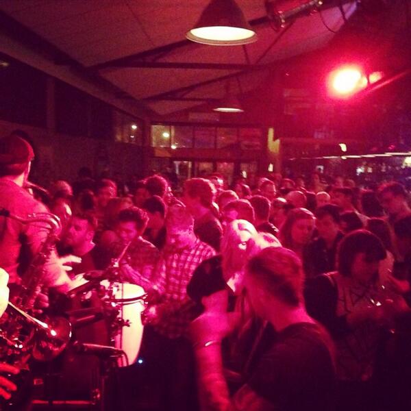 Merchants1's tweet photo. Nz Music month is over with a bang! Thanks to the @_leftorright_  boys and the one Waka boys for lastnight! Chur! http://t.co/sQpgWx1Ux1