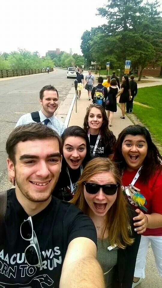americanRHA's tweet photo. The AU RHA delegation is finally together! #NACURH #NACURH2014 #NACURHSelfies #CAACURH @nacurh60 @AmericanNRHH http://t.co/D0vyMWEvLR