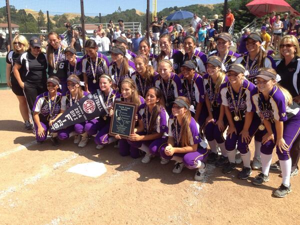 Avhsprincipal's tweet photo. Softball - NCS Champions!!! http://t.co/2iV9QwgMHz