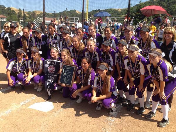 Avhsprincipal's tweet photo. Softball - NCS Champions!!! http://t.co/2iV9QwgMHz