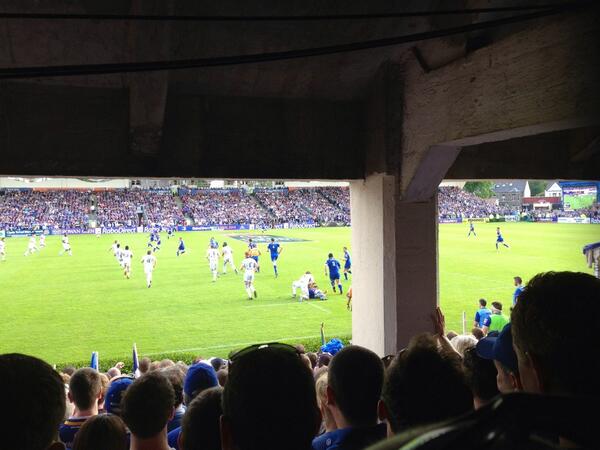 Daniels_Paul's tweet image. Serious view at Pro12 Final thanks @derekmpf #RaboPRO12