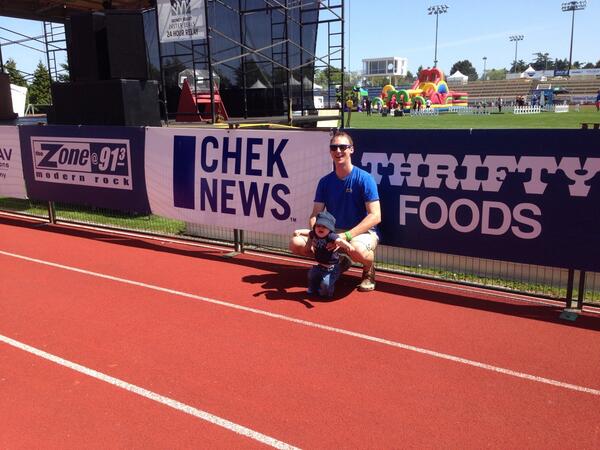 <a href="/LightnCrickets/">Lightning Crickets</a> @LionsBC <a href="/24HourRelayVic/">24HourRelayVic</a> #24hourRelay <a href="/CHEK_News/">CHEK News</a> -- scavenger hunt.