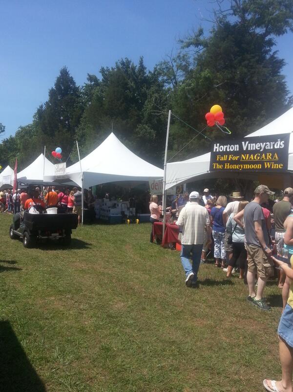 SingleTreeMedia's tweet image. At the James River Wine &amp;amp; Music Festival at @rebecwinery lovely day &amp;amp; great vendors #lynchburg