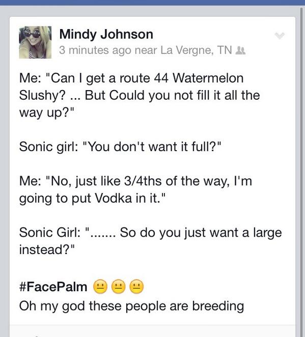 mjay0227's tweet photo. #FacePalm http://t.co/EX8zKVUfxt