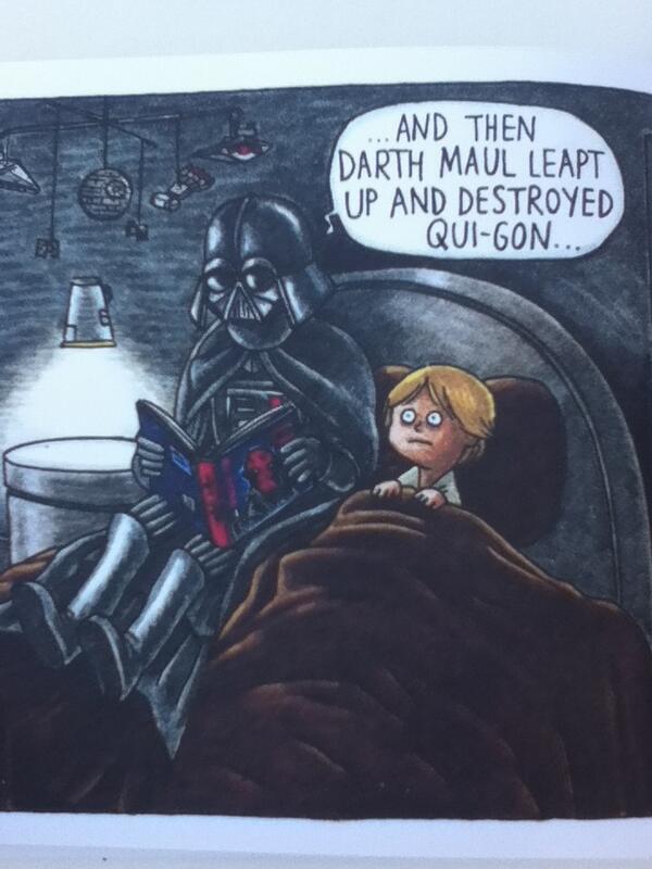 Sir_Fin_'s tweet photo. Lord Vader and Son http://t.co/gG1noZcupl