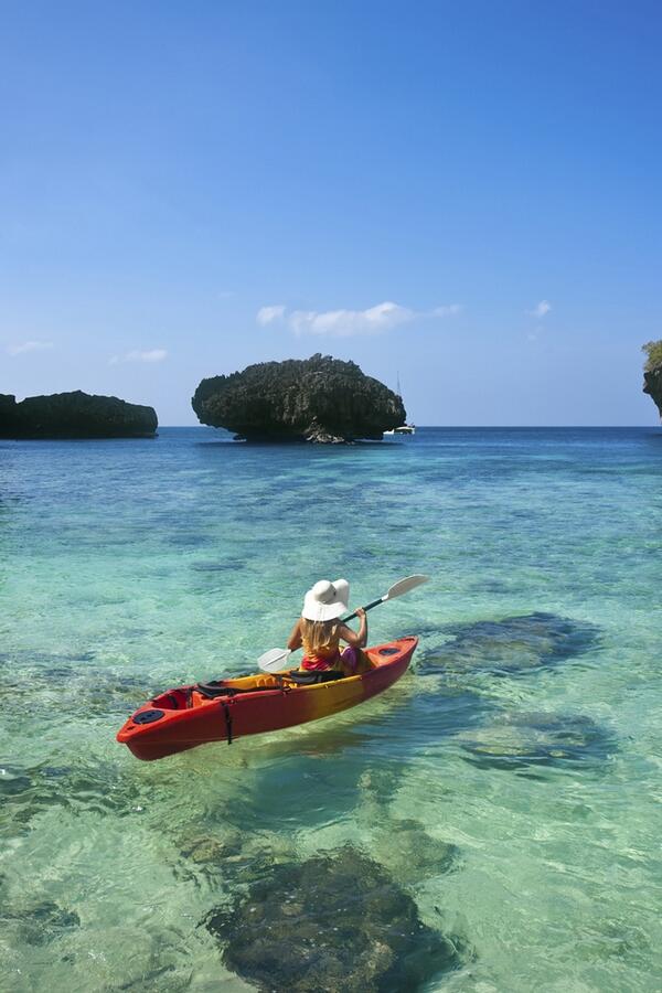 OUTrovert's tweet image. Not only you benefit from the exercise in kayaking, but the view itself.