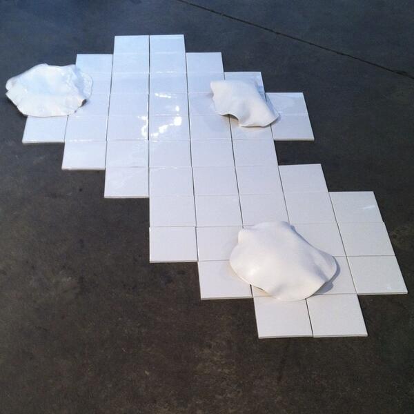 ArtObserved's tweet photo. #HaydenDunham at #SignalGallery for @NewdArtShow during Bushwick Open Studios #BOS2014 http://t.co/txgFJs8ZvI