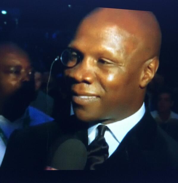getboski's tweet image. Chris Eubank rocking the monocle #Buildup #GrovesFroch2 #boxing