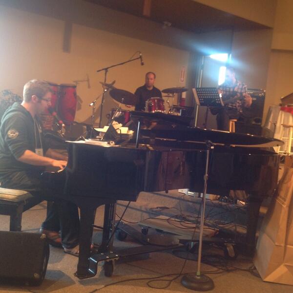 jjoanee's tweet photo. Gathering music as we await the evening session #TOConfAGM http://t.co/PNCMcyHIjN