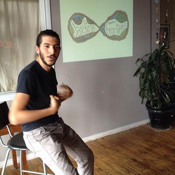 Baronmag's tweet image. Dernière conférence à @solsticecreatif avec #jardins sans frontières #montreal #fr