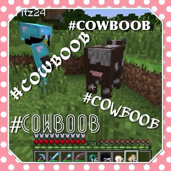 Clementine4ever's tweet image. Let's make this viral for @HuskyMUDKIPZ and friends!! #COWBOOB