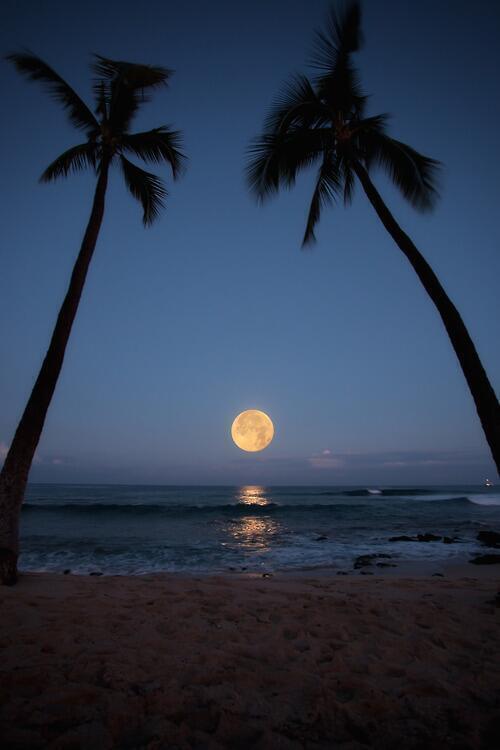 NaturPictures's tweet photo. Un lugar perfecto para contemplar la luna.. http://t.co/RQ6r8jXBL8