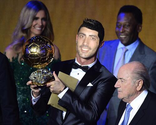 elproy's tweet photo. Muchas gracias a todos por el apoyo! Sin vosotros no lo hubiera conseguido. #ProyBalonDeOro http://t.co/b9zwKnYxOE