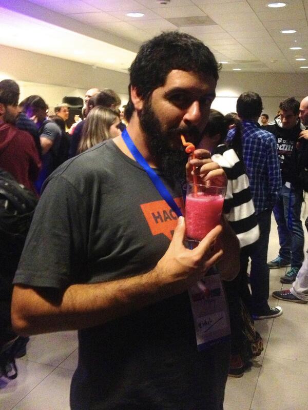 ceneon's tweet image. Así eran las #inkelMimosa ayer #rubyconfuy @inkel