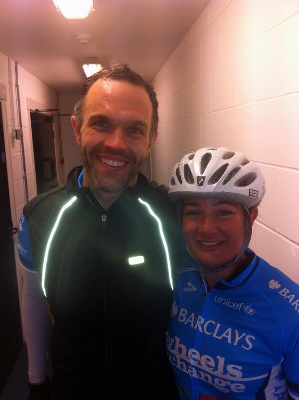 PullichC's tweet photo. Finished hooray back first with Shane the man who got me round real #inspirational #wheelsforchange #Awesome run!! http://t.co/vwyCpb8aAO