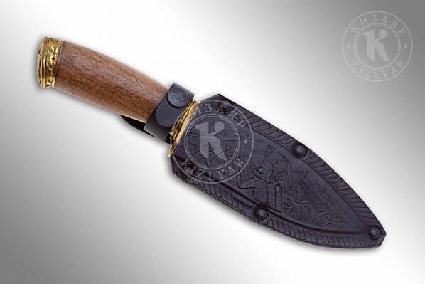 Нож Акула-2 (рукоять с отделкой) ООО ПП «Кизляр» knife62.ru/hudogestvenno-… Отличный режик в подарок! Не холодный.