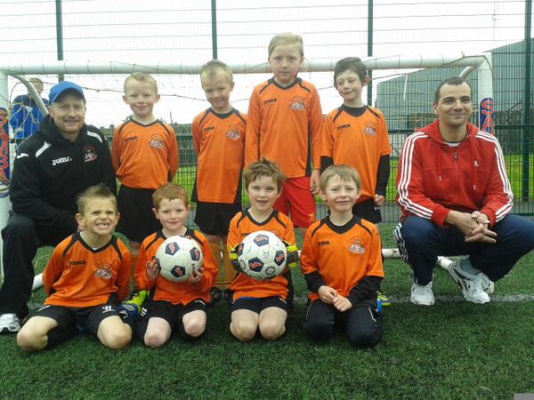 BanRangersFC's tweet photo. Congratulations to @tandrageerovers  who won the Under 8 section of the @BanRangersFC Tournament this morning! http://t.co/a1apgxCAGb