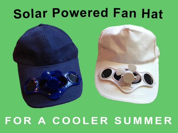 fanyuhaohao's tweet photo. Amazing Solar Powered Fan Hat Indiegogo is now online at: http://t.co/c0h55hW7Ew …  #indiegogo http://t.co/pa2UvDopZi http://t.co/Qqz0T16rv9