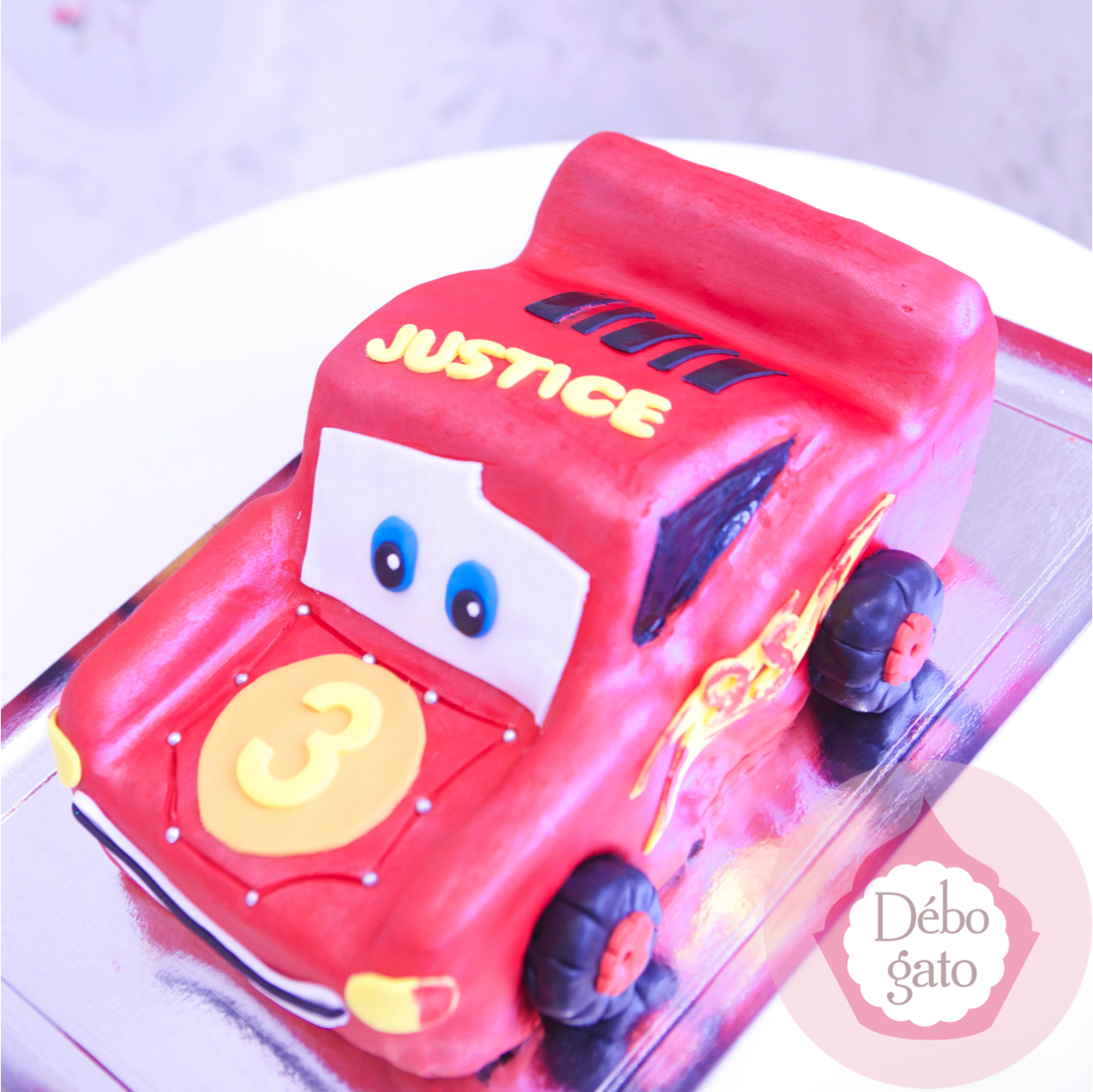 Debo Gato Joyeux Anniversaire Justice Debogato Cars Flash Flashmacqueen Gateaux Cakedesign Http T Co G05pys29h1
