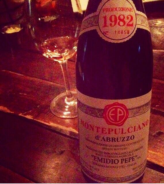cgaeta07's tweet photo. 32 y/o Moltepuciano! Drunk w/ Claudia Cigliuti - one of the most respected Barbaresco producers in Piedmont #wine http://t.co/F2VovhnywP