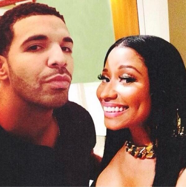 jasirmillian's tweet image. "Drake always looking like Nicki's gay bestfriend in pictures" 😭😭