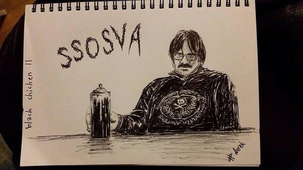 gaf001's tweet photo. @rickygervais secret society of super villain artists #SSOSVA peace http://t.co/eyLAss0Euf