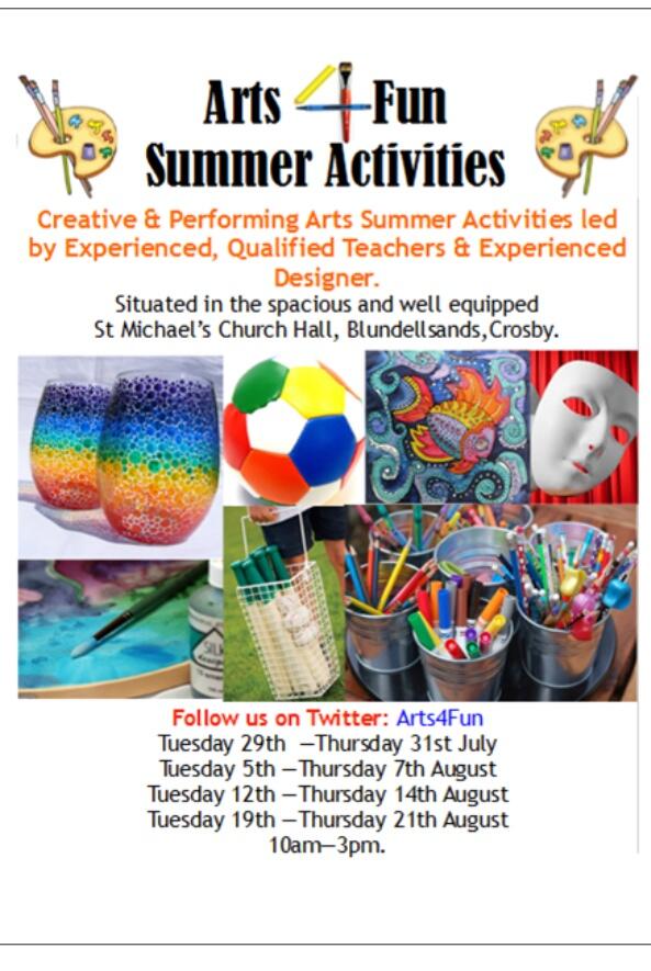 Arts4Fun's tweet image. #getarty #summerholidays