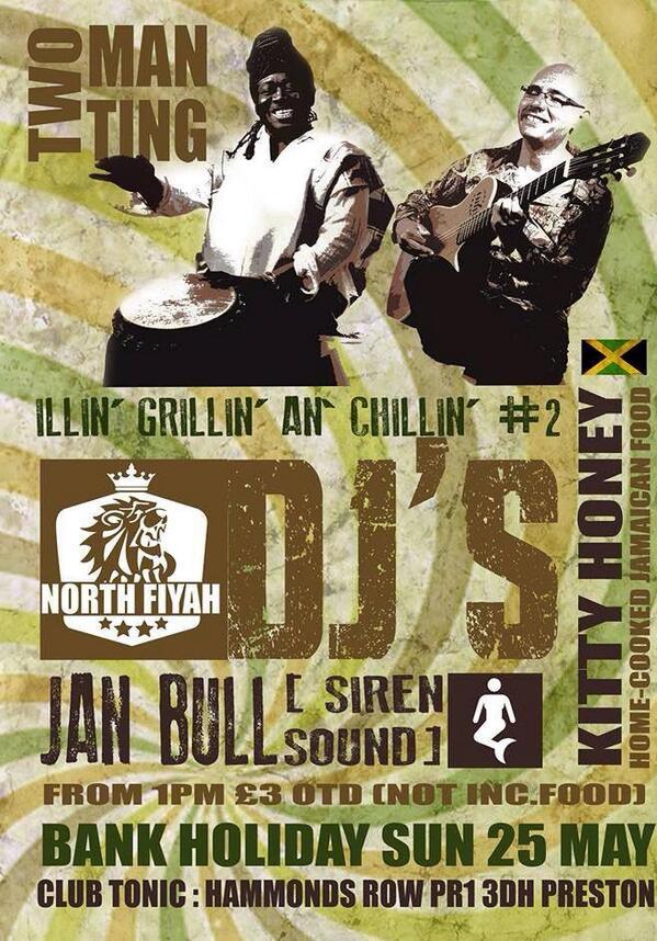SarahRavens's tweet photo. @blogpreston #sunday #BBQ all day #jamaican #streetfood #livemusic #twomanting http://t.co/whzc8gx8pa