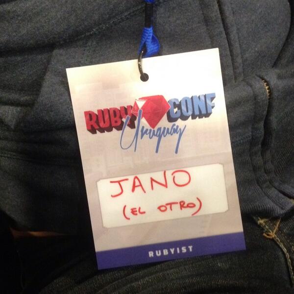 ceneon's tweet image. #elOtroJano #janoDeAmerica #rubyconfuy @j4n0s @janogonzalez