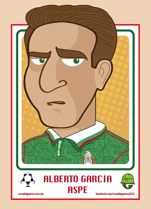 laloguerra's tweet photo. ALBERTO GARCIA ASPE • Homenaje a 19 días del Mundial. #Lalini http://t.co/EDIwlBPA8b