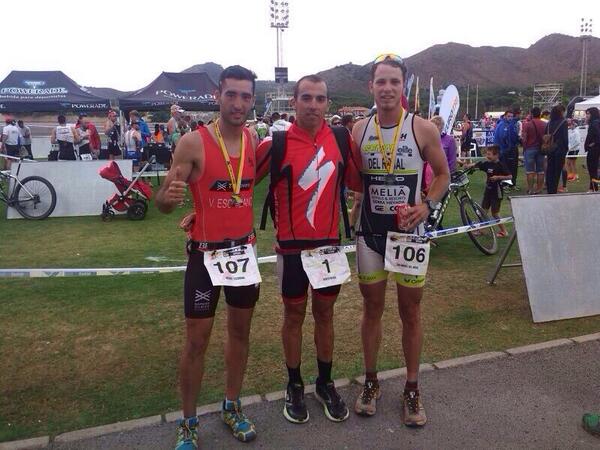 ViEscribano71's tweet photo. Tras el @Xterraspain de La Manga, con @RubenRuzafa. Enhorabuena campeón! http://t.co/Lpq0xhRPG1