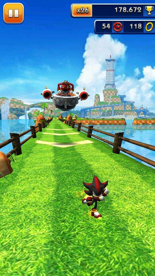 Knuttunk55's tweet image. 対エッグマンのバトルだぜ！

#Sonic_Dash