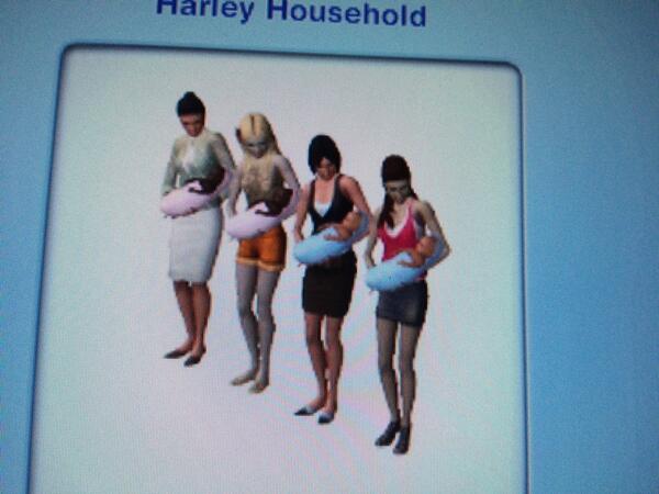 SimsloSIMS's tweet image. Baby's for days