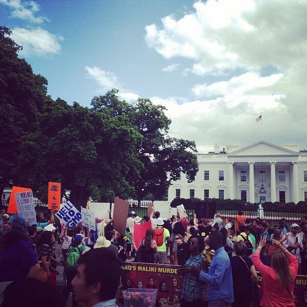 whphotos2013's tweet image. Cops on high awareness and Gmo protestor... #intensevibes #whitehouse