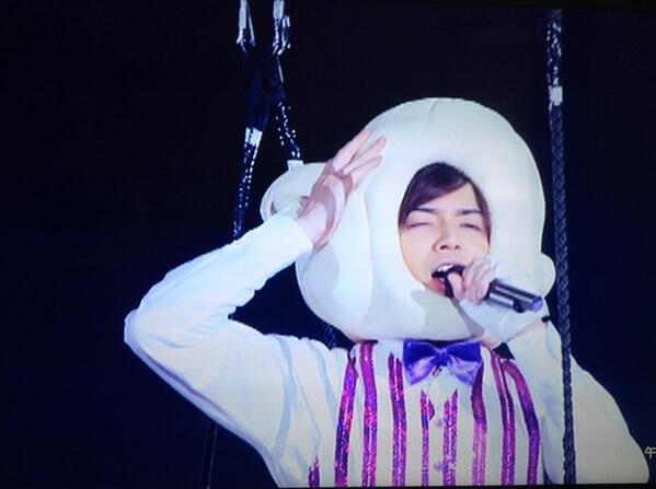 sa622KS's tweet photo. 潤(天使)のパパが買った気球にのって旅に出る曲

ちょうど見てたから便乗ーっ(・∀・｀*)

 #嵐の曲を雑に紹介してわかったらRT http://t.co/XtAkCU29UF