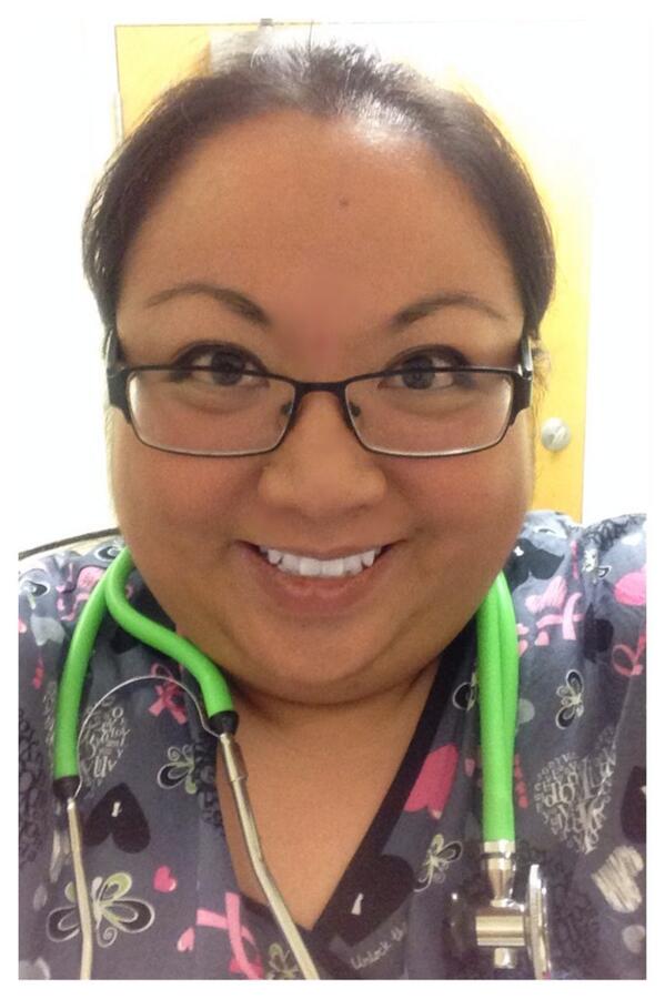 VBD413's tweet photo. Got a job! Got a job! Hallelujah! Got a Job! Lookin swell as a CCMA at a cardiology practice. Wut! Wuuut! #CABGPatch http://t.co/NLfJ3Cuz1c