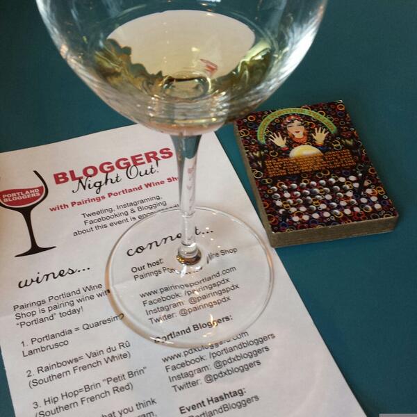 pechluck's tweet image. Lovely earthy Quaresimo Lambrusco as part of Portland pairings @pairingspdx @pdxbloggers #portlandbloggers #pdxwines