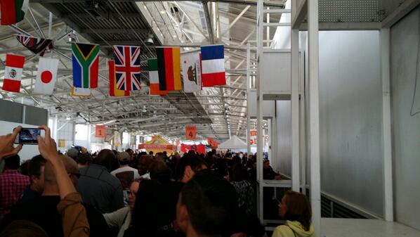 gregmartine70's tweet photo. #sfibf. An American tradition http://t.co/HHx7uCVmf9