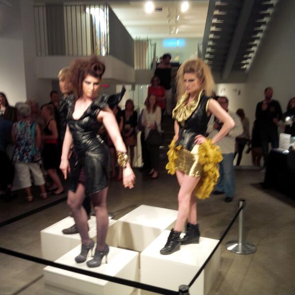 <a href="/YYCFashionWeek/">YYC Fashion Week</a> show! Great leather work.