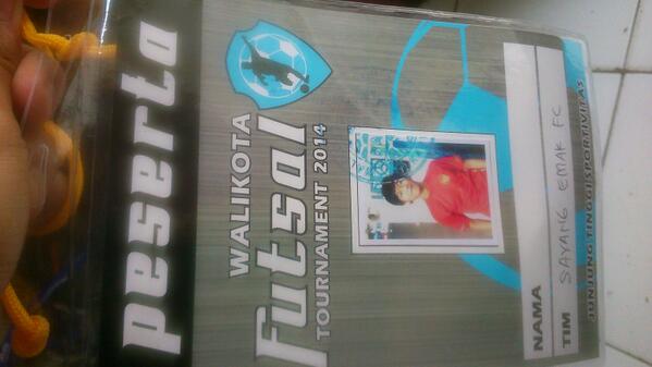 Bismillah.. Semoga menangg. #second match Walikota Futsal tournament