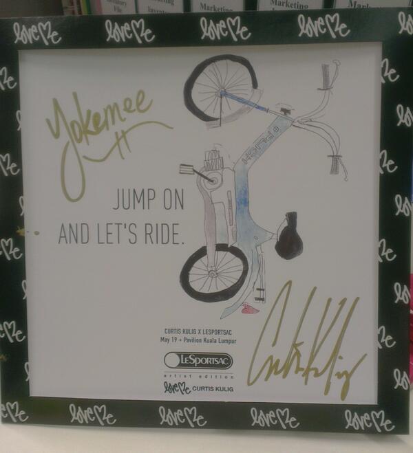yokemee's tweet photo. Jump on and let's ride~ http://t.co/TLCEhsMn7a