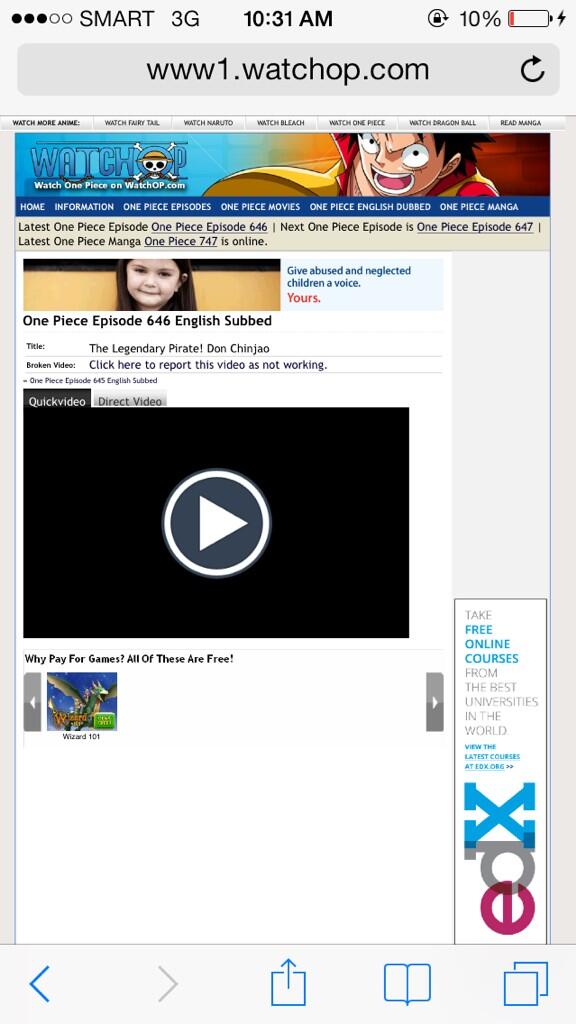 watchop one piece dubbed