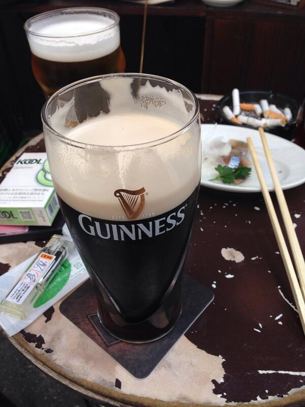 jp_con's tweet photo. んでもって、ギネースー http://t.co/v3I2UfsGB8