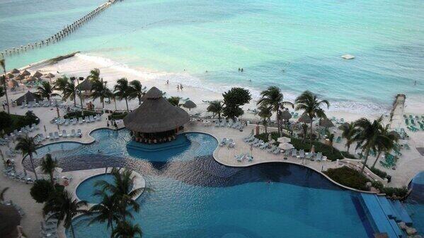 _Paisajes_'s tweet photo. Playas de Cancún | México. http://t.co/dyrkKbwM0G