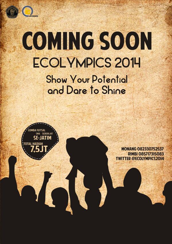 ecolympics2016's tweet photo. come and join us :) @ecolympics2014 cc: @HMJIE_FEBUB @infomalang @eventmalang @gaulmalang http://t.co/ogJuu7GZNL