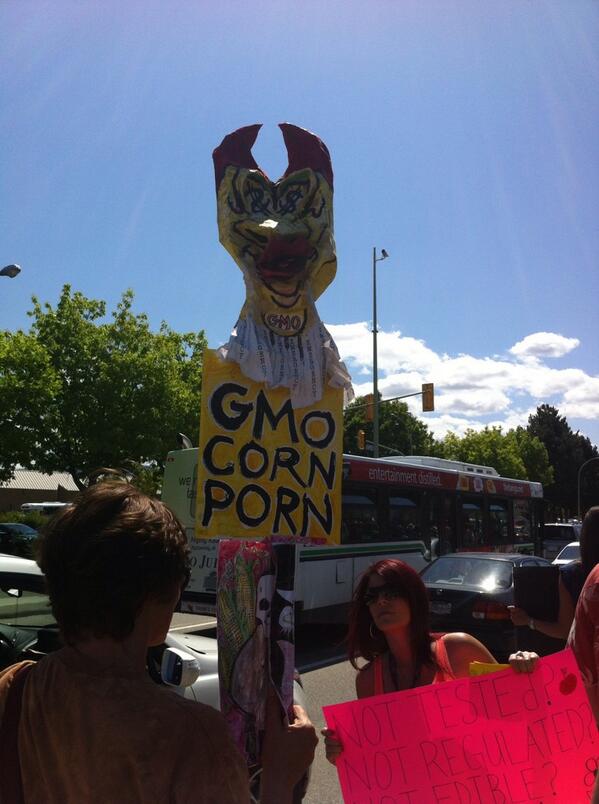 Kelowna, BC, Canada!! #EndMonsanto #MarchAgainstMonsanto