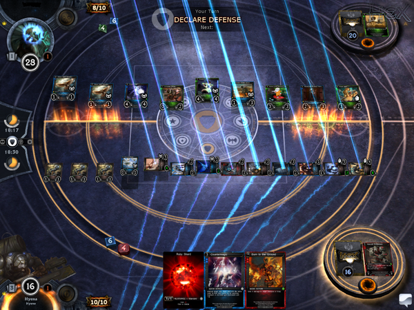 Desperation snatches one victory from a superior deck.  Next two games were solid thrashings though. Ah well. #hextcg